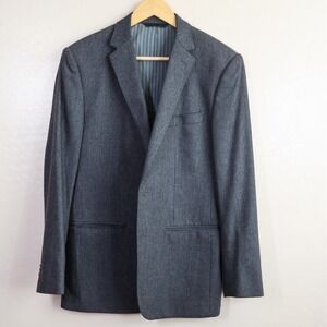 Tollegno 1900 Italian Wool Cashmere Blazer Banana Republic‎ Men's 38S Slim Fit